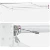 Automatisk Hopfällbar Markis Röd och Vit Rand vidaXL 300 cm x 250 cm – miniatyr 10