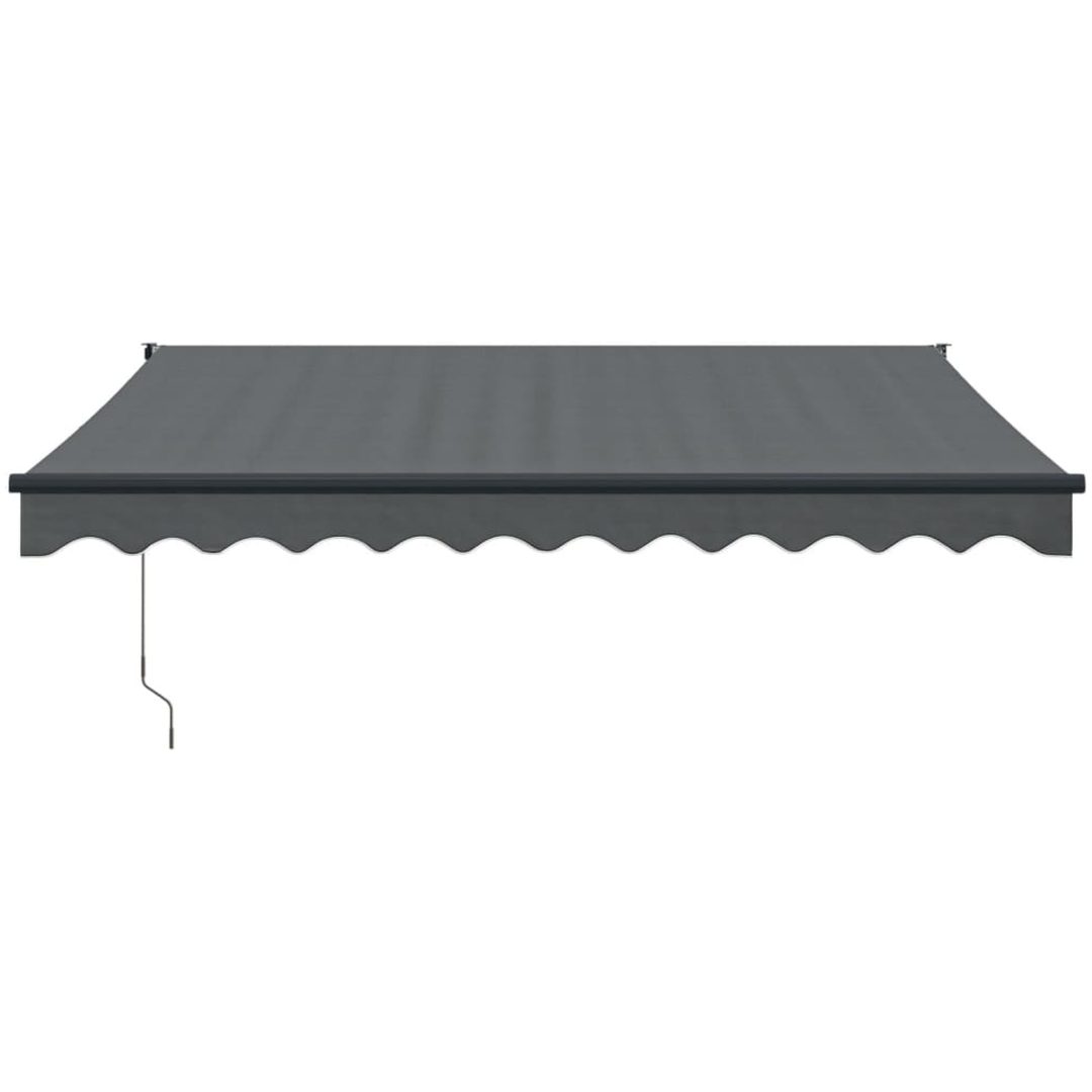 Automatisk infällbar markis antracit vidaXL 3.5 x 2.5 m – bild 3