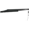 Automatisk infällbar markis antracit vidaXL 3.5 x 2.5 m – miniatyr 5
