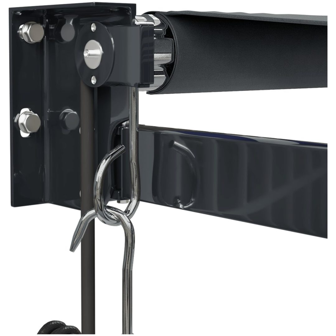 Automatisk infällbar markis antracit vidaXL 3.5 x 2.5 m – bild 7