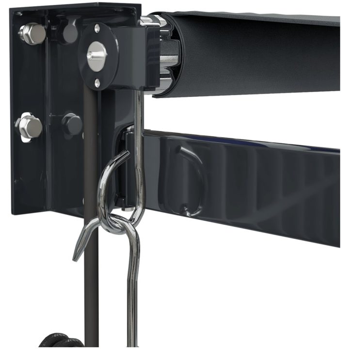 Automatisk infällbar markis antracit vidaXL 3.5 x 2.5 m – bild 7