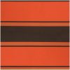 Automatisk infällbar markis orange och brun vidaXL 3.5 x 2.5 m – miniatyr 8