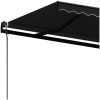 Automatisk markis antracit vidaXL 400 x 350 cm – miniatyr 5