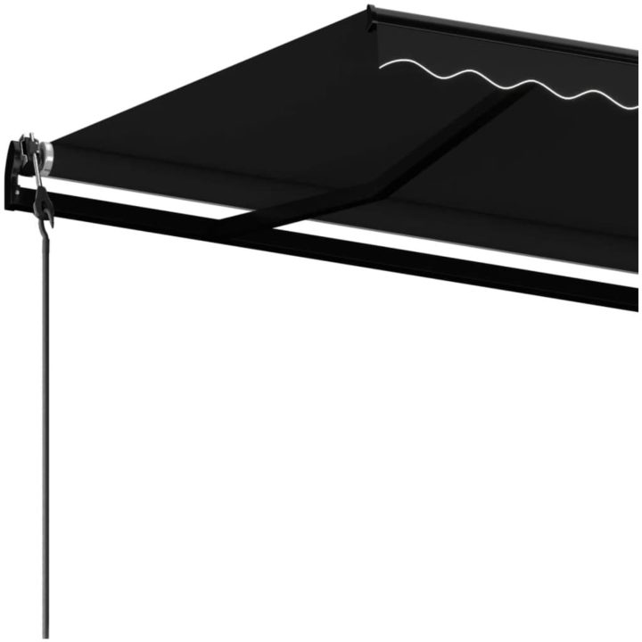 Automatisk markis antracit vidaXL 400 x 350 cm – bild 5