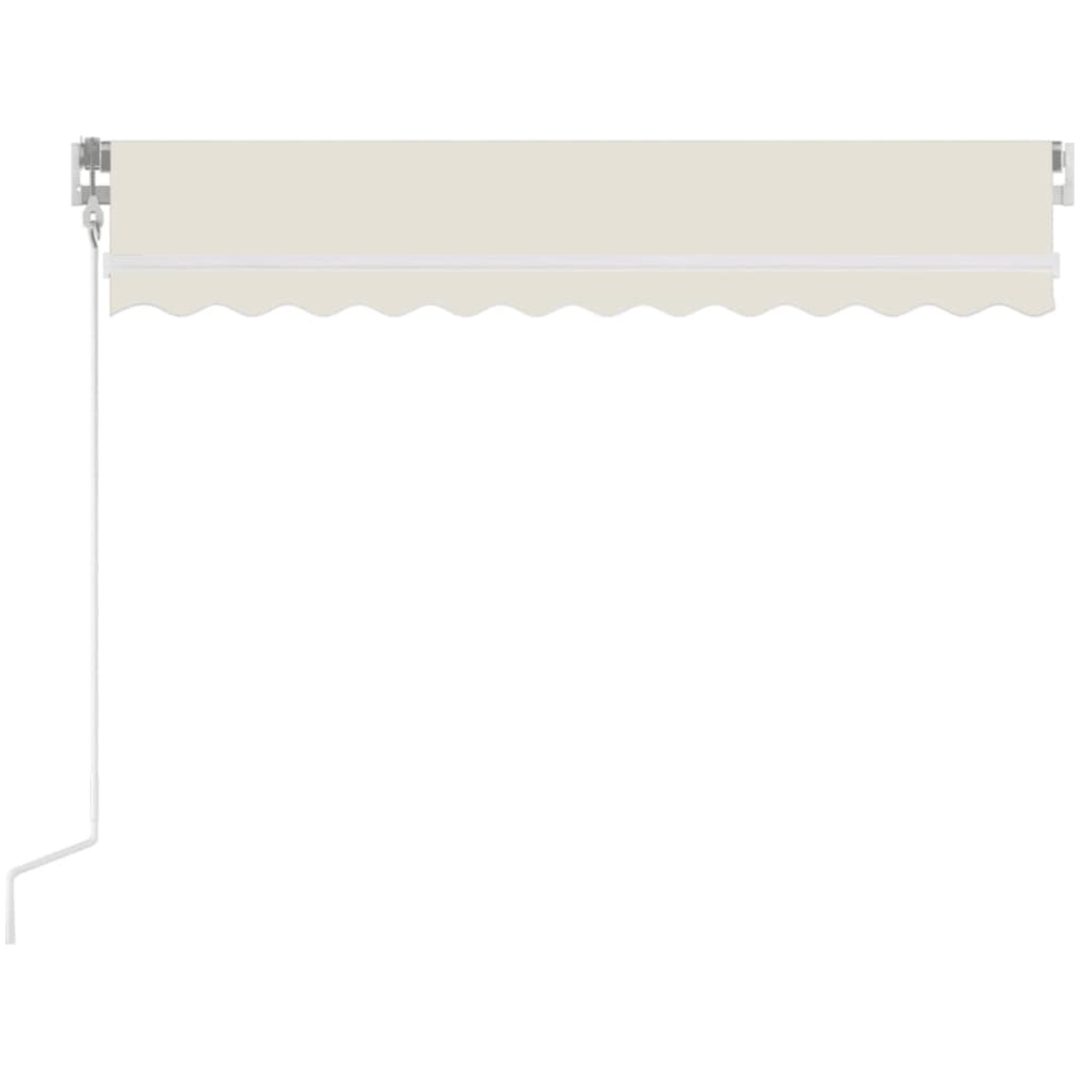 Automatisk markis gräddvit vidaXL 350 x 250 cm – bild 3