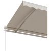 Automatisk markis gräddvit vidaXL 350 x 250 cm – miniatyr 5