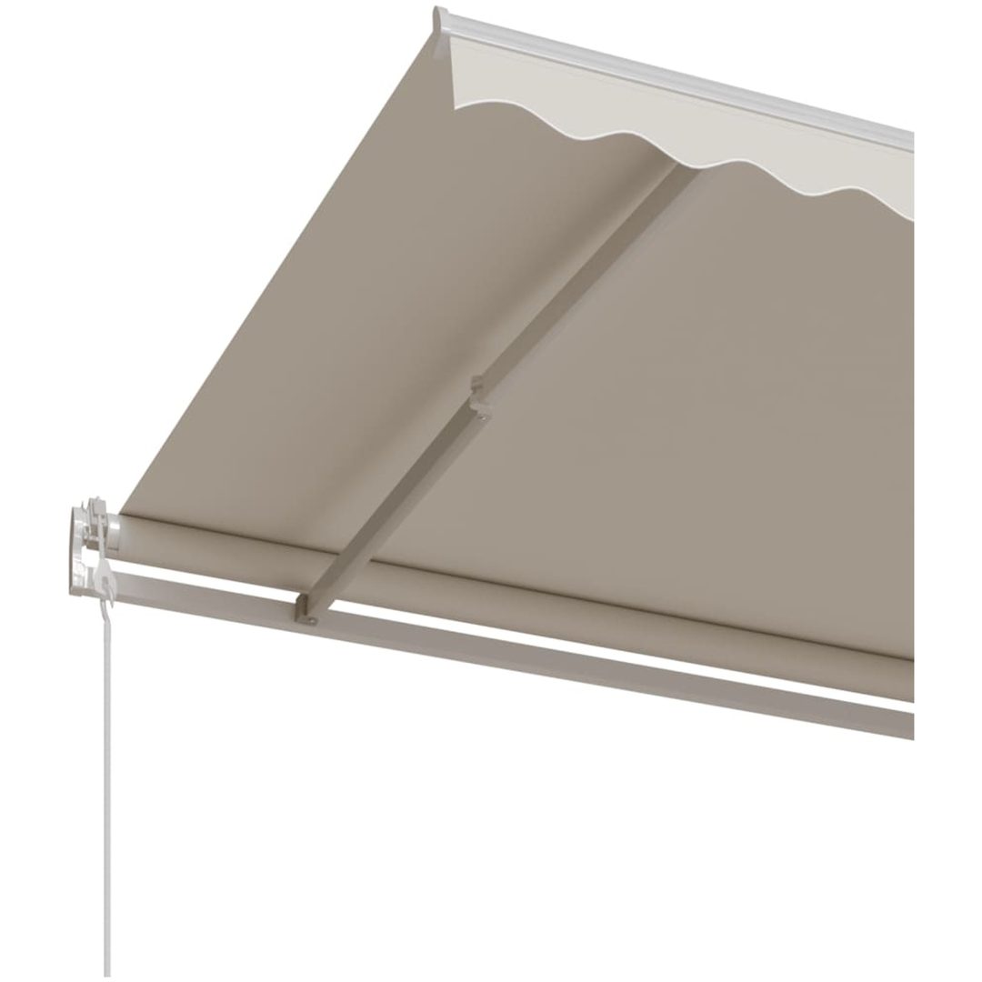 Automatisk markis gräddvit vidaXL 350 x 250 cm – bild 5