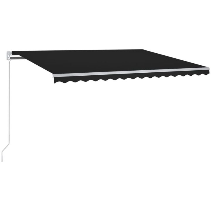 Automatisk markis med vindsensor & LED antracit vidaXL 300 x 250 cm – bild 2