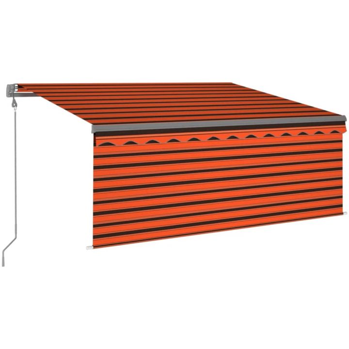 Automatisk markis rullgardin vindsensor LED vidaXL 3.5 x 2.5 m – bild 2