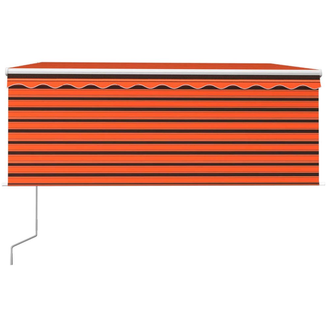 Automatisk markis vindsensor rullgardin LED vidaXL 3.5 x 2.5 m – bild 3