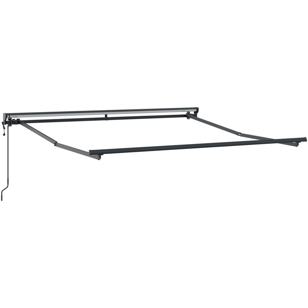 Automatisk Utdragbar Markis Antracit vidaXL 3 x 2.5 m – bild 5