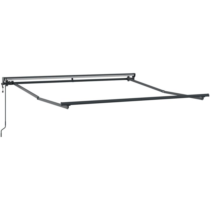 Automatisk Utdragbar Markis Antracit vidaXL 3 x 2.5 m – bild 5