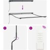 Automatisk Utdragbar Markis Antracit vidaXL 3 x 2.5 m – miniatyr 9