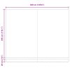 Automatisk utdragbar markis brun vidaXL 4 x 3 m – miniatyr 11