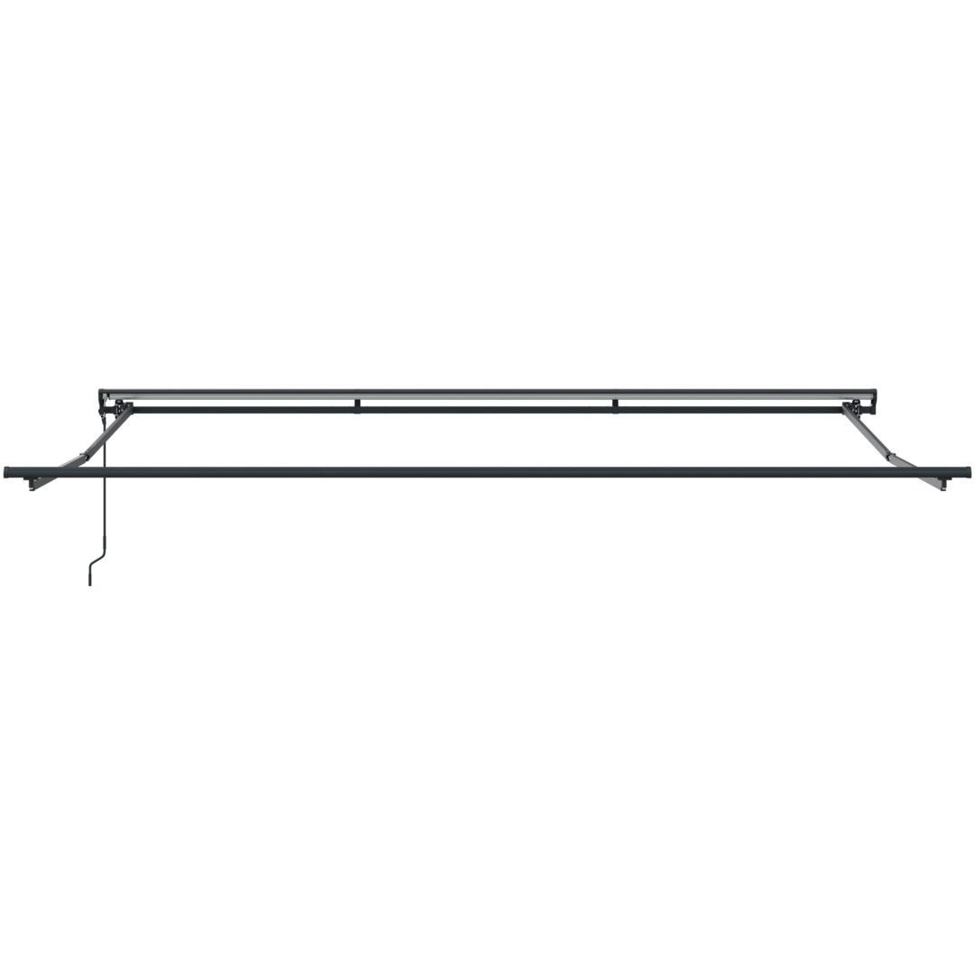 Automatisk utdragbar markis brun vidaXL 4 x 3 m – bild 7
