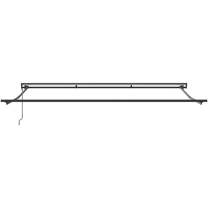 Automatisk utdragbar markis brun vidaXL 4 x 3 m – bild 7