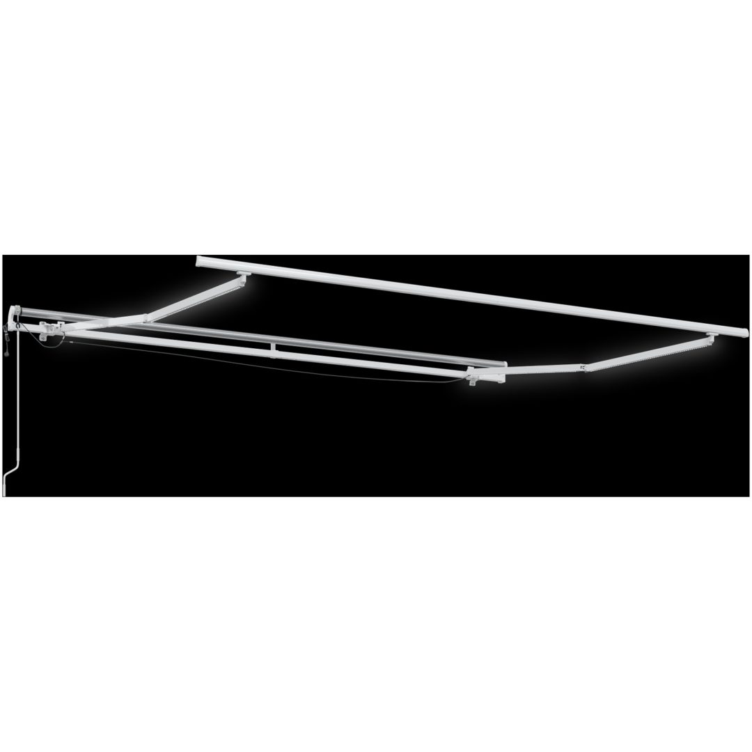 Automatisk utdragbar markis med LED multicolor rand vidaXL 300 x 250 cm – bild 4