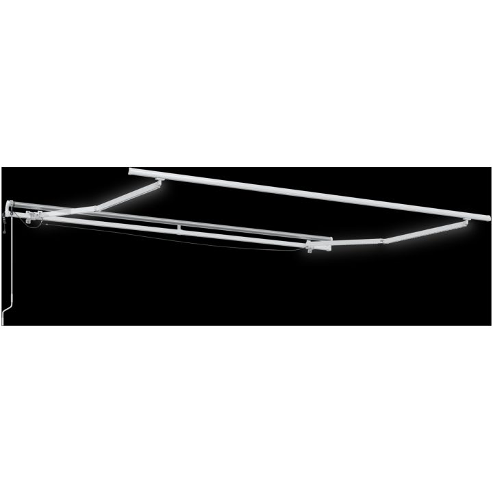 Automatisk utdragbar markis med LED multicolor rand vidaXL 300 x 250 cm – bild 4