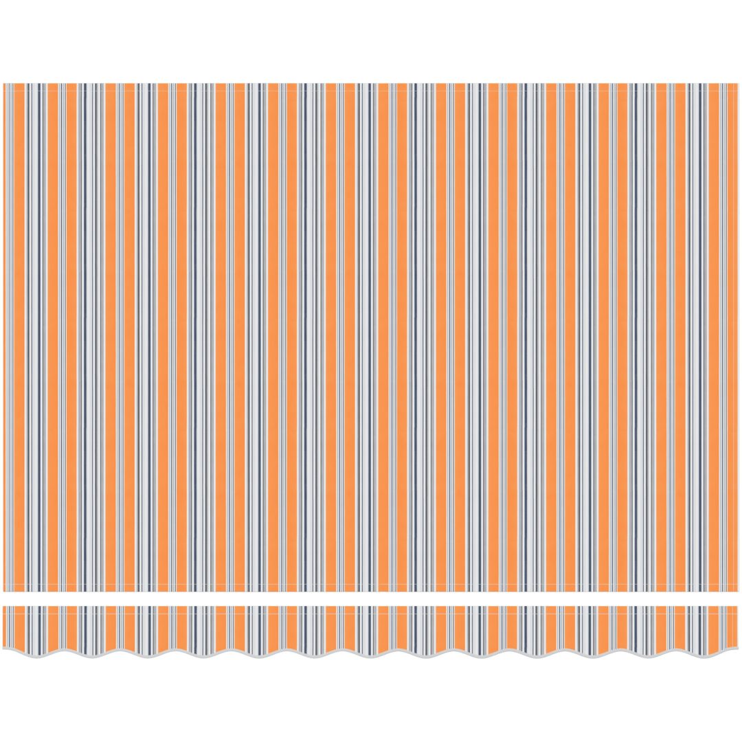 Automatisk utdragbar markis med LED multicolor rand vidaXL 300 x 250 cm – bild 6