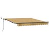 Automatisk Utdragbar Markis med LED Randig vidaXL 300 x 250 cm – miniatyr 2