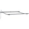 Automatisk Utdragbar Markis med LED Vit, Markis Ersättningsduk för Ram Vit vidaXL 300 x 250 cm – miniatyr 5