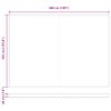Automatisk Utdragbar Markis Multicolor Rand vidaXL 5 x 3.5 m – miniatyr 11
