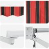 Automatisk Utdragbar Markis Orange och Brun 300x250 cm vidaXL Standardstorlek – miniatyr 8