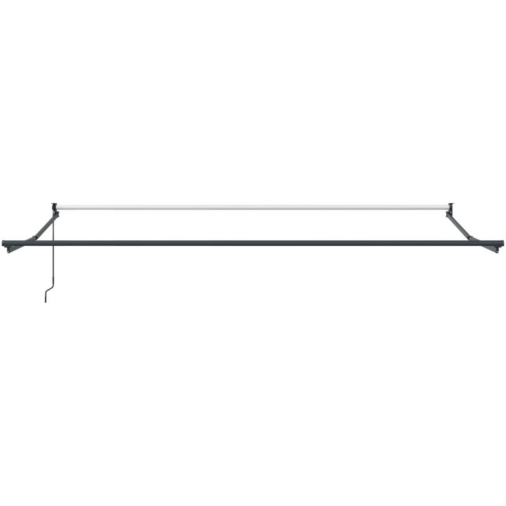 Automatisk Utdragbar Markis Orange och Brun vidaXL 3.5 x 2.5 m – bild 7
