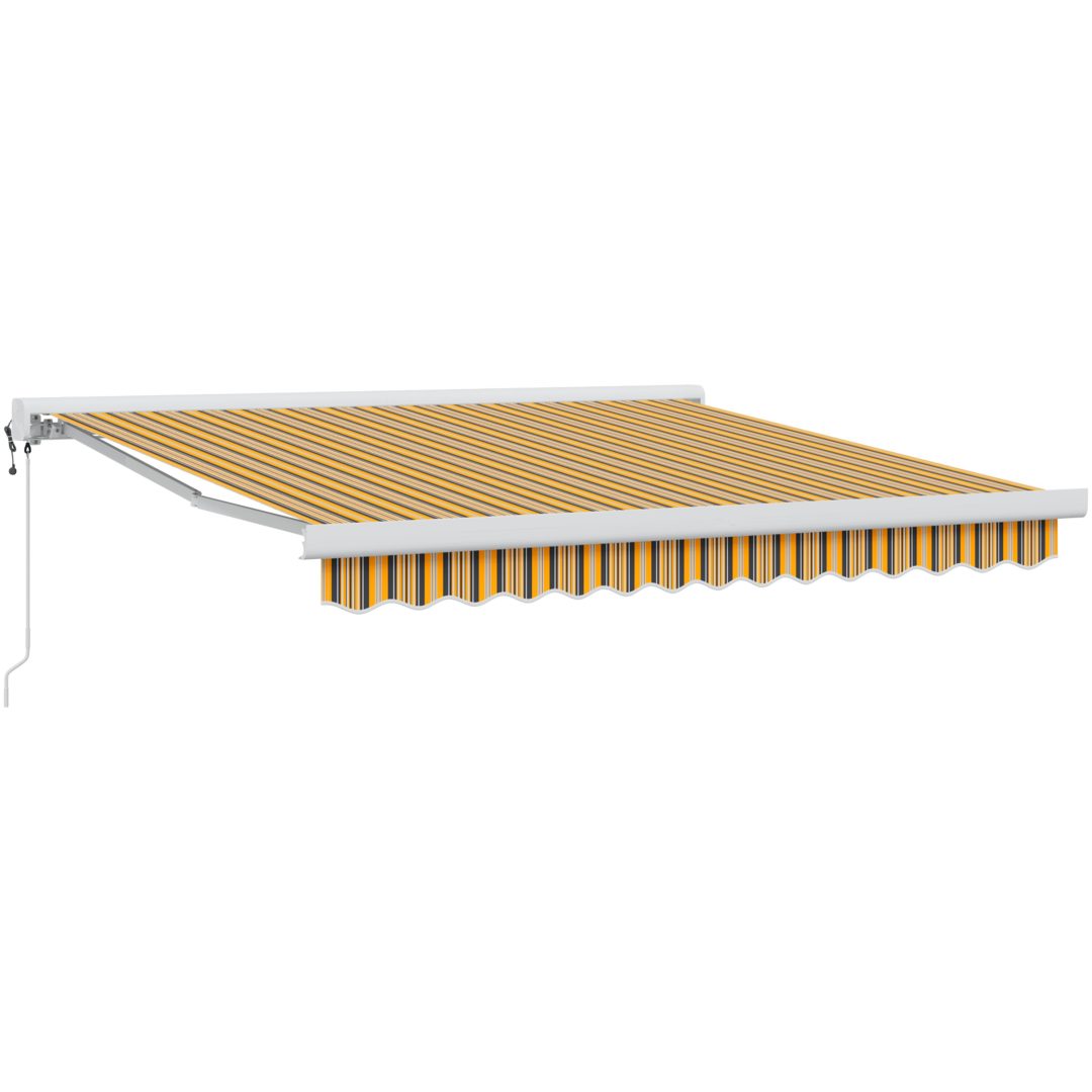 Automatisk Utdragbar Markis Randig vidaXL 300 x 250 cm – bild 2