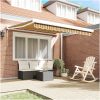 Automatisk Utdragbar Markis Randig vidaXL 300 x 250 cm – miniatyr 3