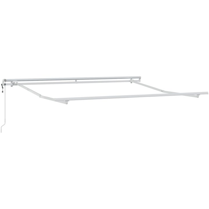 Automatisk Utdragbar Markis Svart, Markisinsats för Ram Svart vidaXL 3 x 2.5 m – bild 4