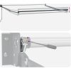 Automatisk Utdragbar Markis Vit 300x25, Markis Ersättningsduk för 3x2.5 m Ram Vit vidaXL Medium – miniatyr 10