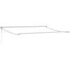 Automatisk Utdragbar Markis Vit 300x250 cm, Markis Ersättningstyg för 3x2,5 m Ram Vit vidaXL Stor – miniatyr 5
