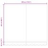 Automatiska Hopfällbara Markis Multicolour Stripe vidaXL 300 x 250 cm – miniatyr 11