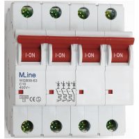 Automatsäkring, MLine, 10A, 3P+N, C-Typ MALMBERGS