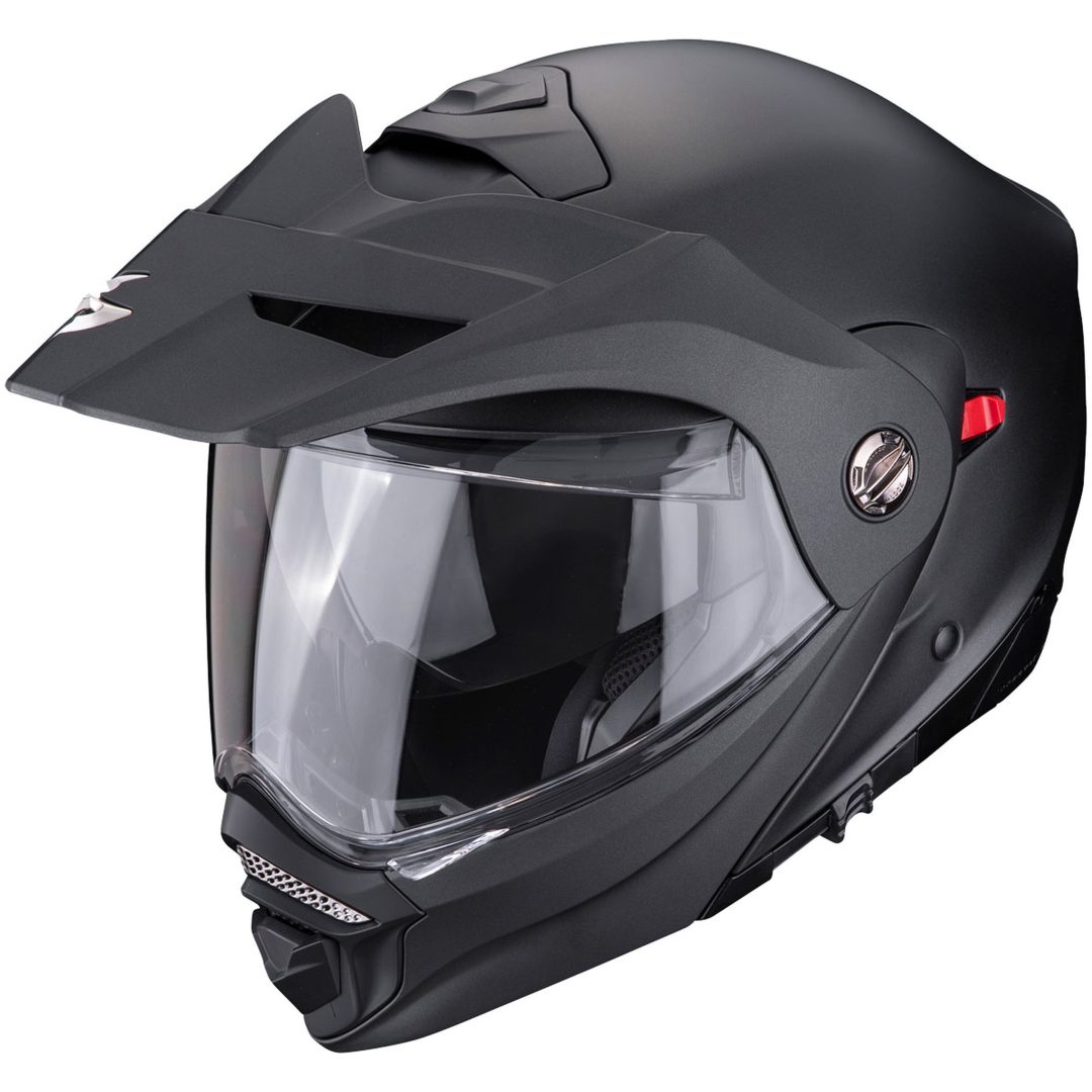 Äventyrshjälm ADX-2 Solid Svart Matt Scorpion XS