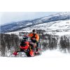 Äventyrshjälm Ballast med elvisir Svart Orange AMOQ s – miniatyr 6