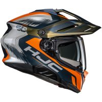 Äventyrshjälm RPHA 60 Quid Grön/Orange/Sand HJC