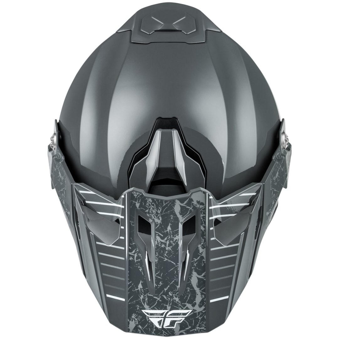Äventyrshjälm Trekker Grå FLY RACING s – bild 4