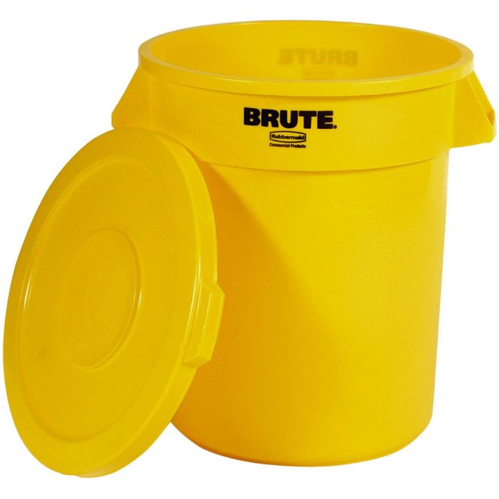 Avfallstunna Brute PLASTCONTAINER BRUTE 76L GRÅ – bild 6