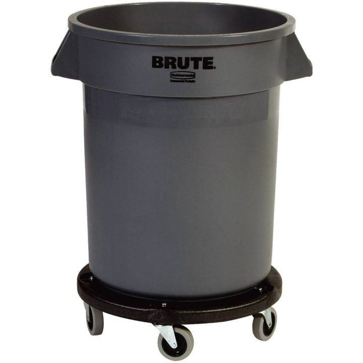 Avfallstunna Brute PLASTCONTAINER BRUTE 76L GRÅ – bild 5