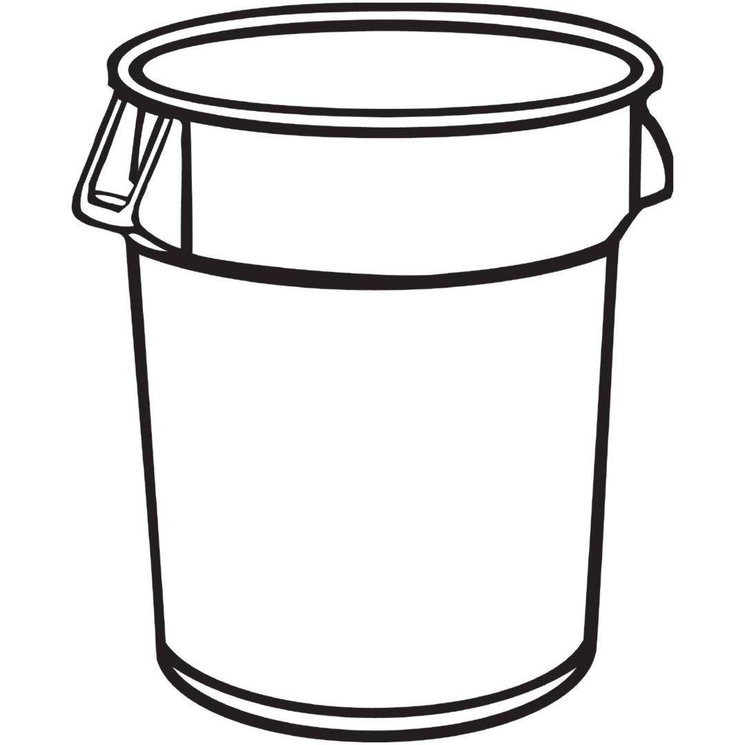 Avfallstunna Brute PLASTCONTAINER BRUTE 76L GRÅ – bild 3
