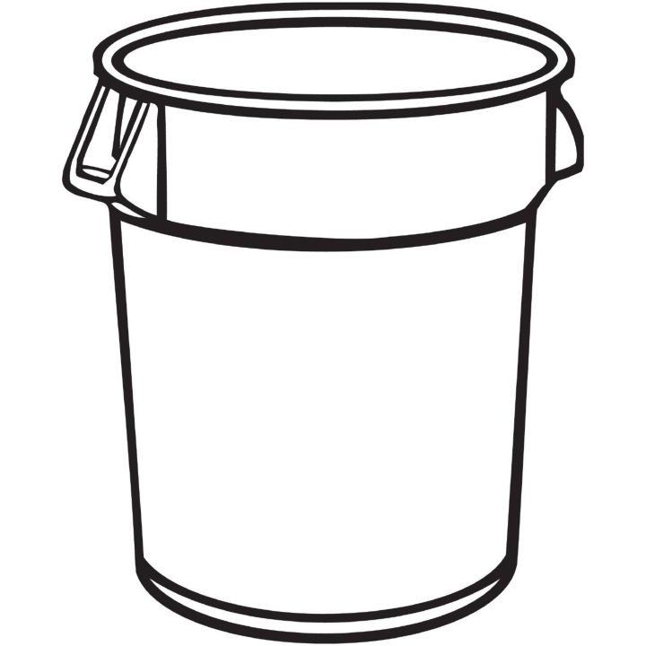 Avfallstunna Brute PLASTCONTAINER BRUTE 76L GRÅ – bild 3