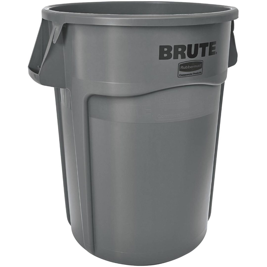 Avfallstunna Brute PLASTCONTAINER BRUTE 76L GRÅ – bild 2