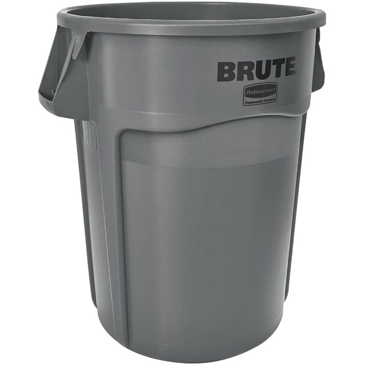 Avfallstunna Brute PLASTCONTAINER BRUTE 76L GRÅ – bild 2
