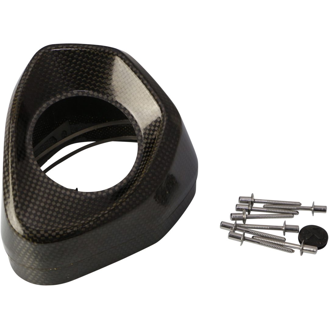 Avgasändlock Svart AKRAPOVIC