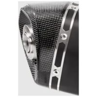 Avgasändlock Svart AKRAPOVIC