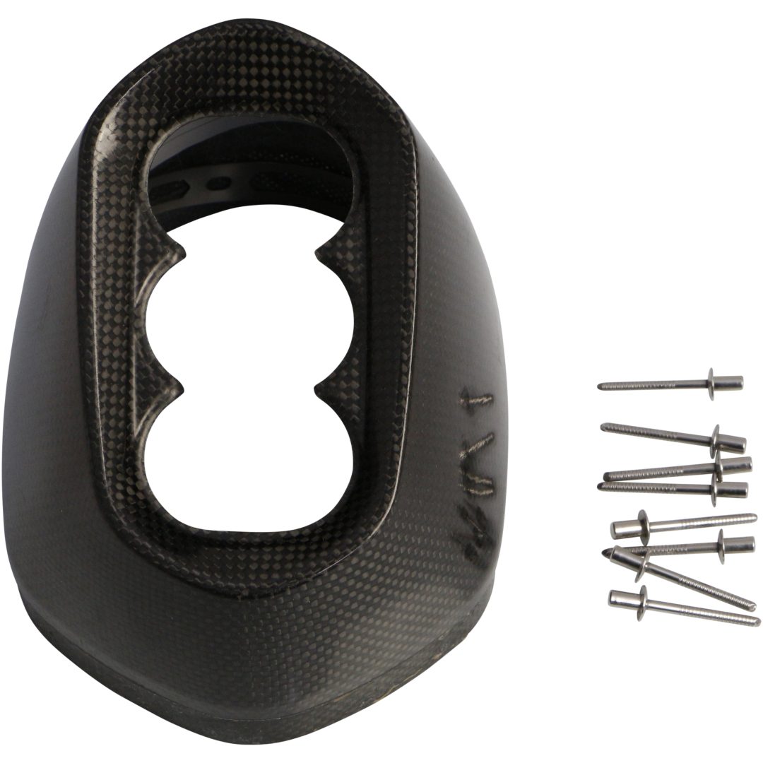 Avgasändlock Svart AKRAPOVIC