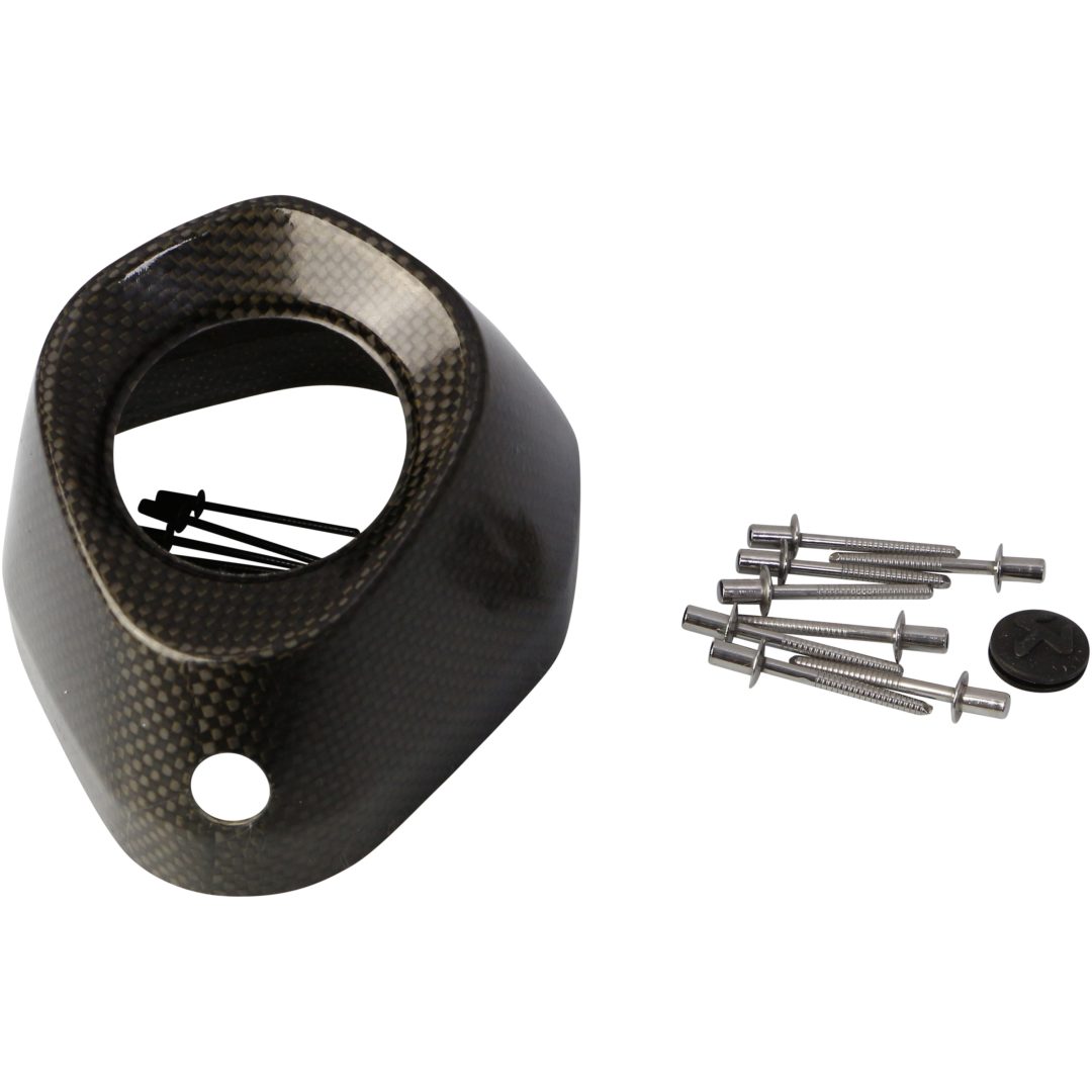 Avgasändlock Svart AKRAPOVIC