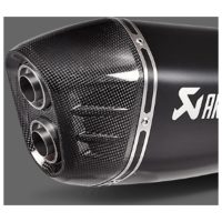 Avgasändlock Svart AKRAPOVIC